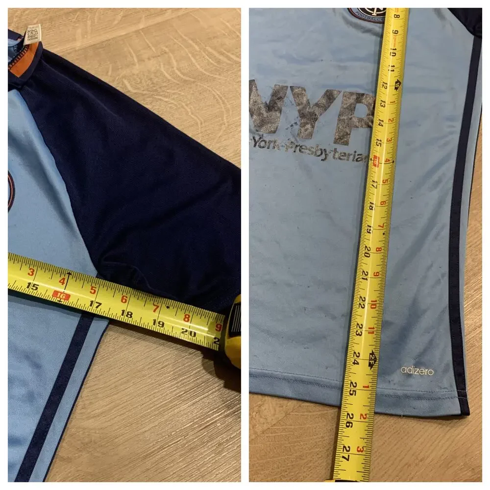 Adidas NYCFC New York City Football Club 2015 Soccer Jersey Men's Small S NYP
